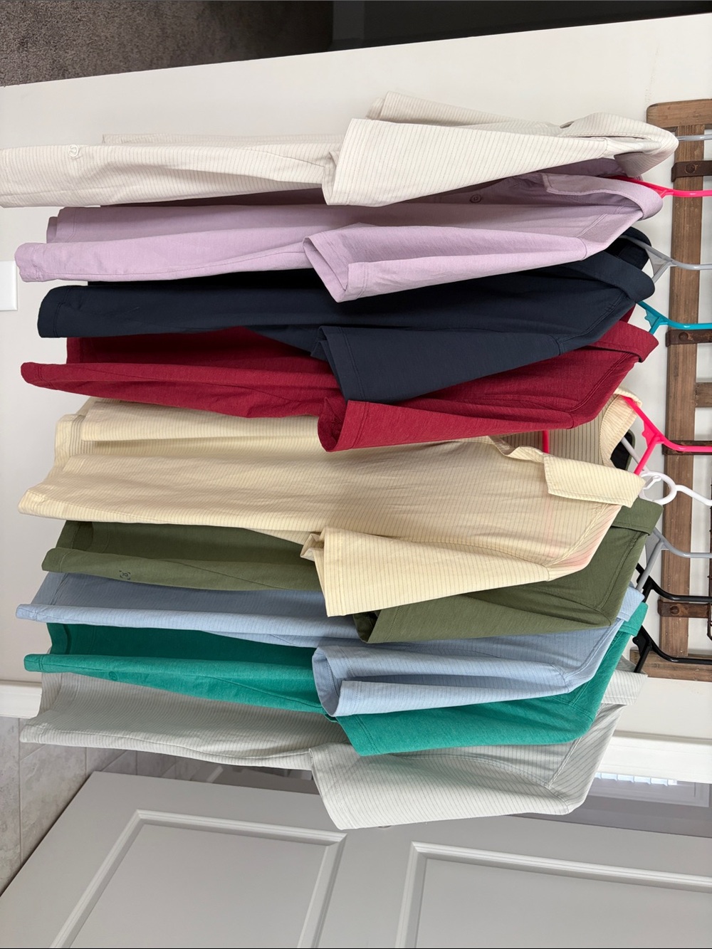 lululemon athletica Men's Polo Shirts in Cream, Lavender, Navy, Red, Olive, Teal